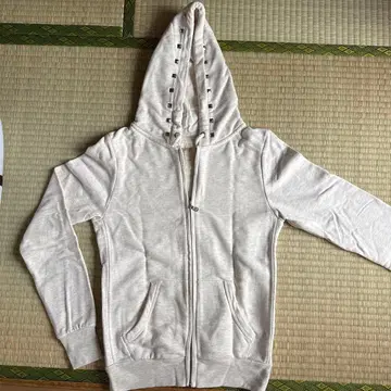 [컨디션 최상] Sabdued 화이트 후드티 후드 부착