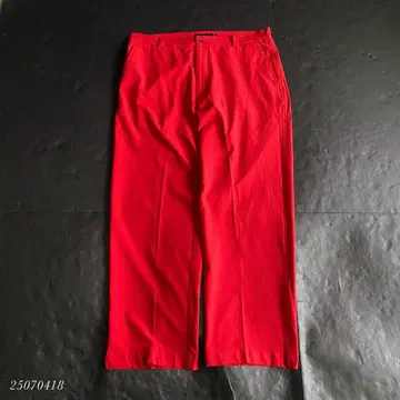 US 구제 의류 00s DUNNING 레드 슬랙스