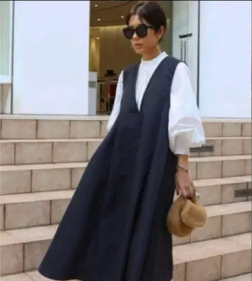 새상품급!!MACHATT 마차트 나일론 트윌 드레스