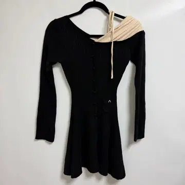 Helen knit flare mini dress