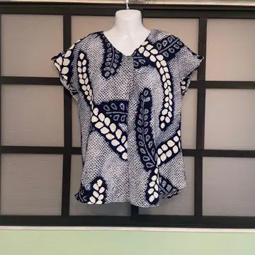 시보리 유카타 리메이크 2way 블라우스 76