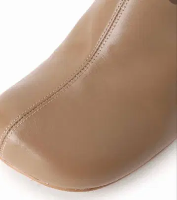 [ 새상품급 ] SLOBE IENA 스퀘어토 숏부츠 베이지 24.5cm