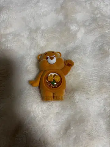 팝마트 케어베어 컬러풀 허그 오렌지 Friend Bear