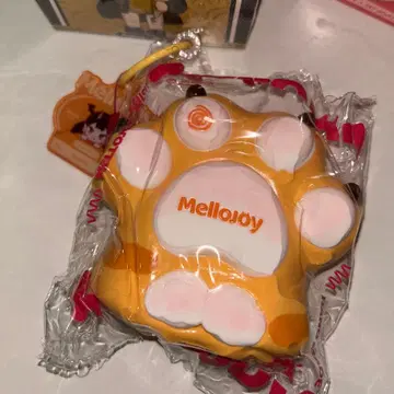 Mellojoy 고양이 발바닥 스퀴즈 브라운 태비