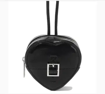 Covernat 클로버 하트 미니 백 Black