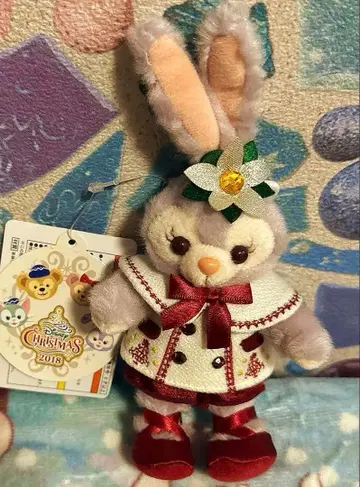 디즈니씨 이츠 크리스마스 타임 2018 스텔라 루 인형 배지