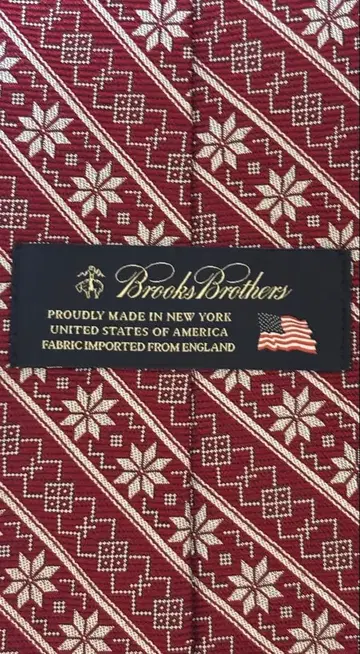 거의 미사용 브룩스브라더스 넥타이