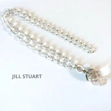 JILL STUART 딸기 클리어 목걸이