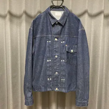 TANAKA Indigo blue 데님 자켓