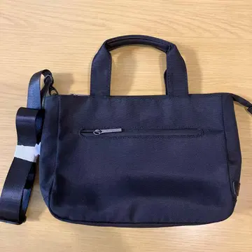 애프터눈 티 블랙 나일론 핸드백