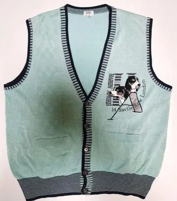 미사용! 골프웨어 니트 베스트 영국 HARDY AMIES XL