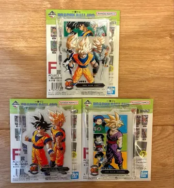 제일복권 드래곤볼 40th ~그~ F상 아크릴 3종 세트