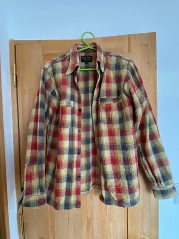 웨스트 라이드 체크 셔츠