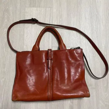 다코타 브라운 가죽 숄더백 핸드백 백 다코타