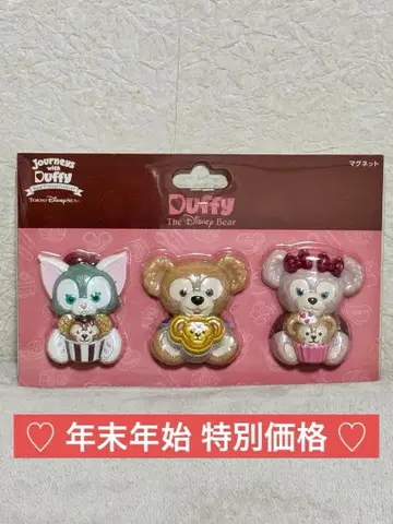 도쿄디즈니씨 더피 셰리메이 젤라토니 마그넷 3개 세트