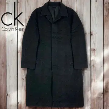 10M349 캘빈 클라인 캐시미어 롱 스텐카라 코트