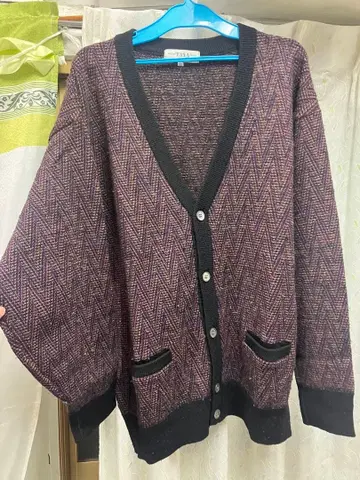 TAYA 퍼플 계열 가디건 LL 사이즈