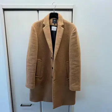 RAGEBLUE 체스터 코트 M 카멜 울 혼방 남성용 아우터