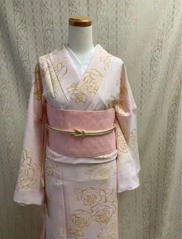 워셔블 기모노 폴리에스테르