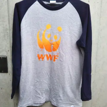WWF 팬더 로고 7부 소매 티셔츠