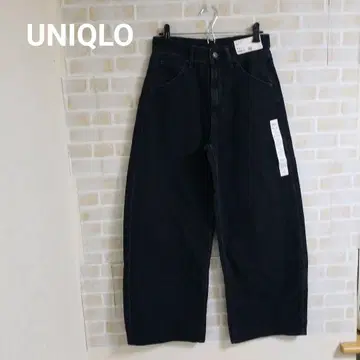 UNIQLO 배기 커브 청바지