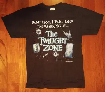 초 레어 원오크 Taka 착용 트와일라이트 존 빈티지 T셔츠