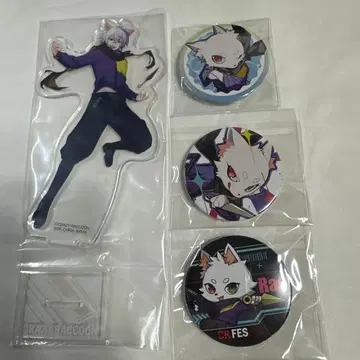 CR Ras 아크릴 스탠드 캔뱃지