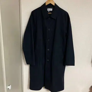 GLOBAL WORK 스텐카라 코트 남성용 L 사이즈 블랙