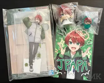 컬러풀 피치 쟈파파 굿즈 4점 (브로마이드 낙서 ver)