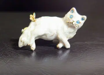 안나 수이 페르시안 고양이 더블 핑거링 (반지)