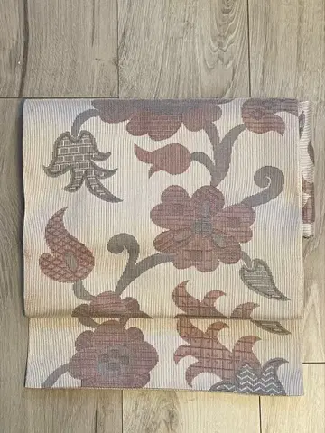 나고야 오비 꽃무늬 344cm