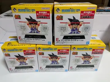 드래곤볼 제일복권 E상 만화 스트럭처 5종 세트