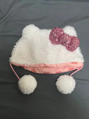 USJ 유니버셜 헬로키티 팬캡 스팽글 키티