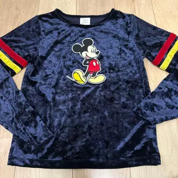 moussy x Disney 미키마우스 긴팔 벨로아 상의