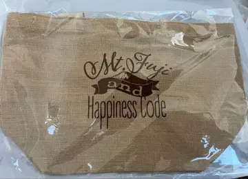 후지산과, 커피와, 행복의 수식 런치 토트 백 극장 굿즈