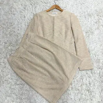 플라스테 PLST 셋업 세레모니 수트 아이보리 노카라