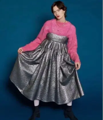 MAISON SPECIAL 2WAY 멀티 패브릭 볼륨 원피스