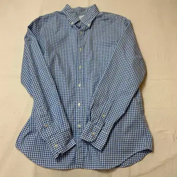 그린 라벨 릴랙싱 긴팔 셔츠 깅엄 체크 XL