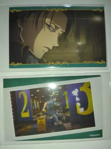 진격의 거인 리바이 비주얼 카드 A, B 3매입