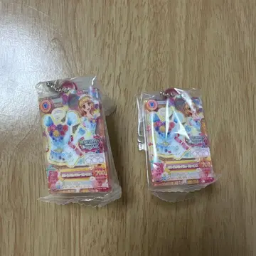 꽃무늬 의상 캡슐 토이 2개 세트