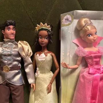 클래식 인형 티아나 샬롯 네이비니 왕자 프린세스와 마법의 키스