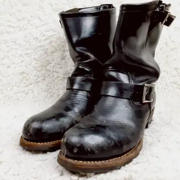 레어 26.5cm 레드윙 2268 엔지니어 부츠 블랙 미국제