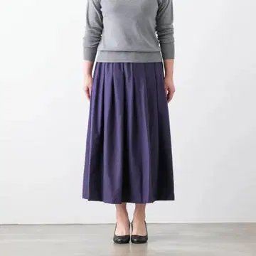 미사용에 가까운 ina 울 허리 턱 스커트