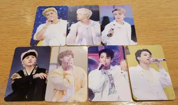 BTS MOVIE WEEKS 영화 입장자 혜택 포토 카드 7매 세트