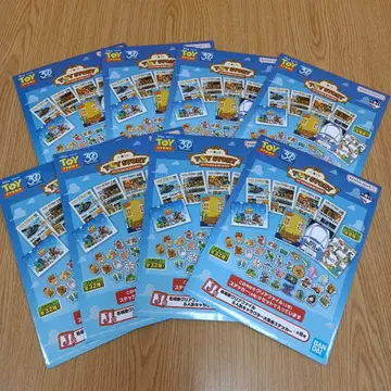 [ 미개봉 ] 제일복권 토이스토리 30주년 클리어 파일 스티커 8점