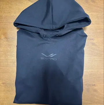 식스패드 리커버리 의류 후드티