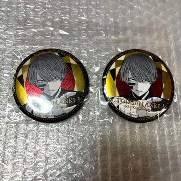 도원암귀 무타노 무진 TSUTAYA 캔뱃지 미개봉 새상품