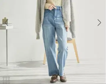 로페피크닉 허리 쉐이프 하이라이즈 맘 진스 38