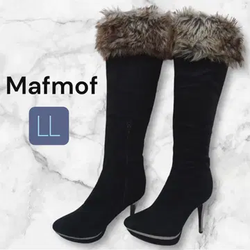 Mafmof 마후모후 접이식 니하이 부츠 LL 엘레강트 핀힐