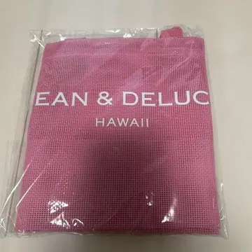 DEAN & DELUCA 핑크 에코백 HAWAII